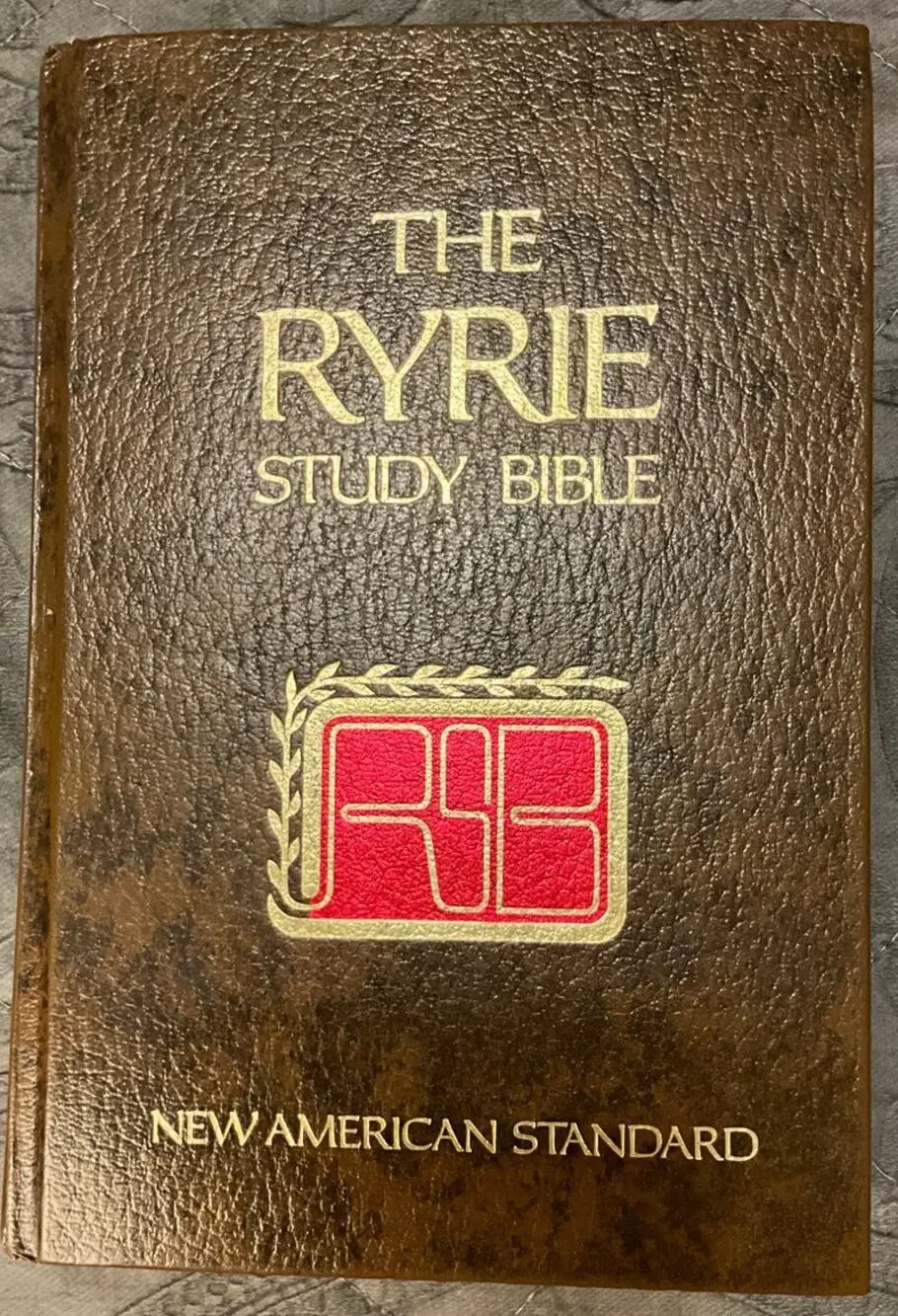 The Ryrie Study Bible New American Standard NASB 1978 Hard Back Red Letter Maps